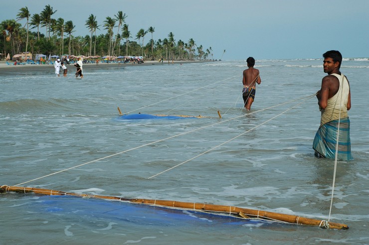 Kuakata, rybacy (Bangladesh 2008)